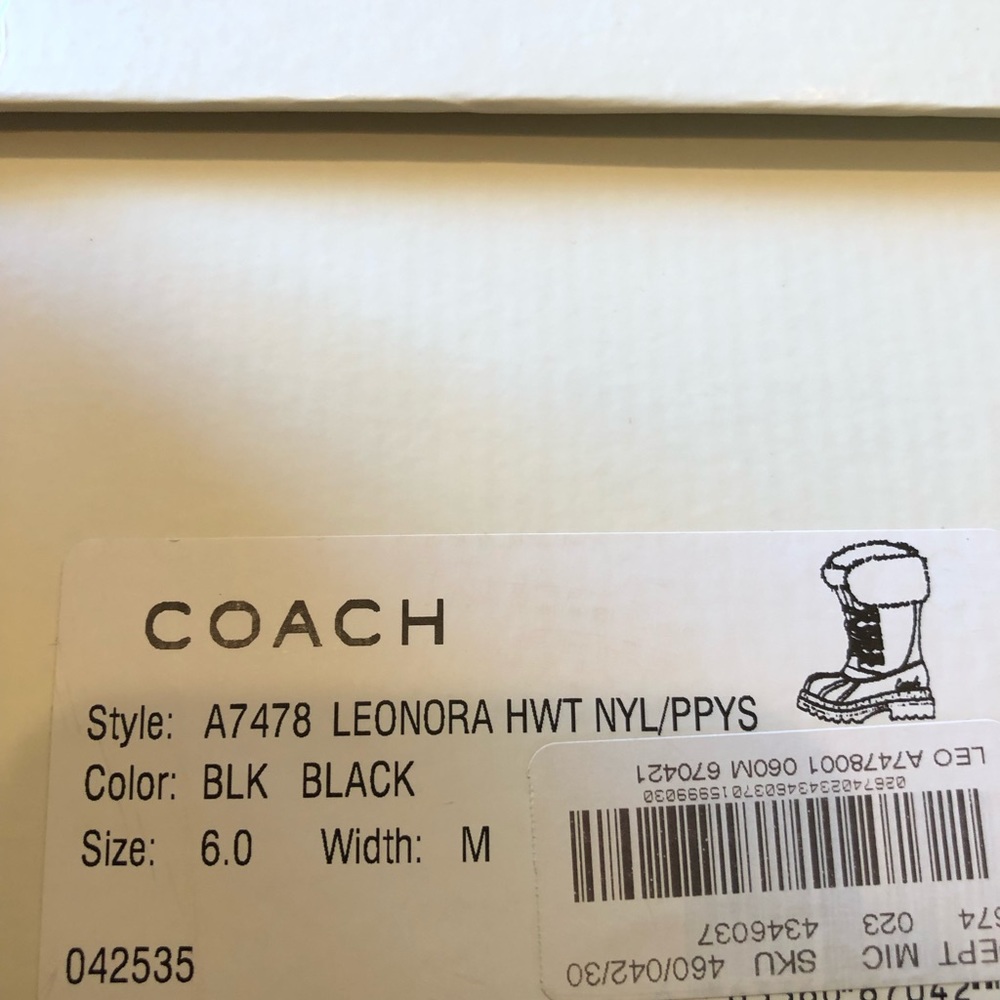 💕Offers?💕 Coach boots - Picture 2 of 2